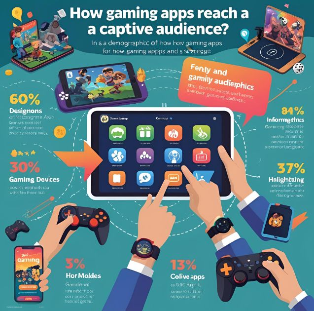 How Gaming Apps Reach a Captive Audience