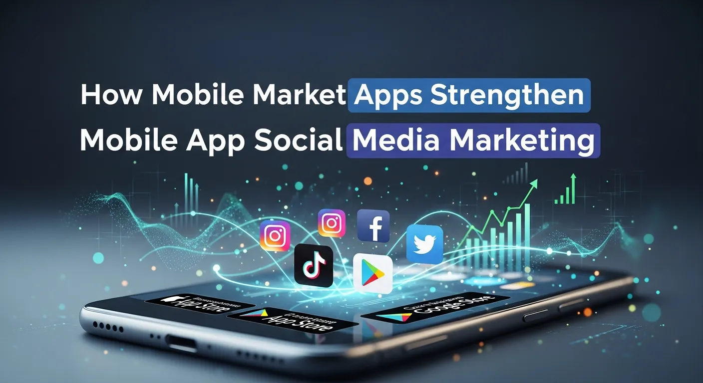 How Mobile Market Apps Strengthen Mobile App Social Media Marketing