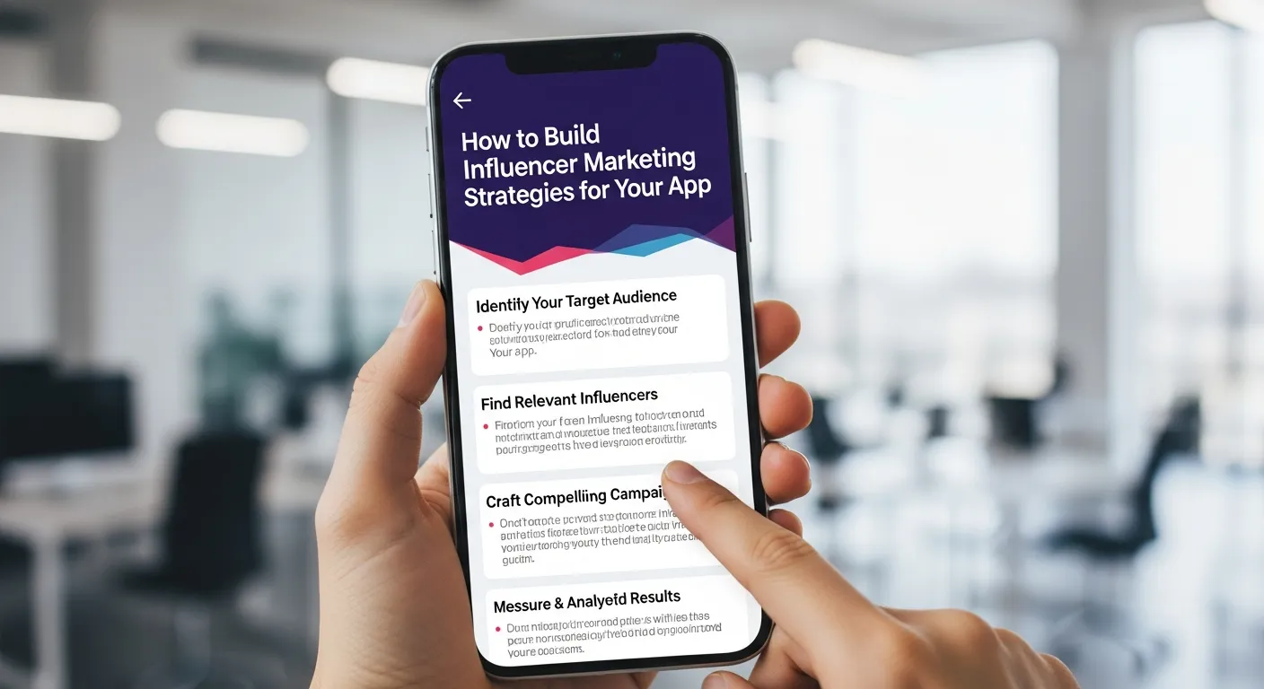 How to Build Influencer Marketing Strategies for Your App
