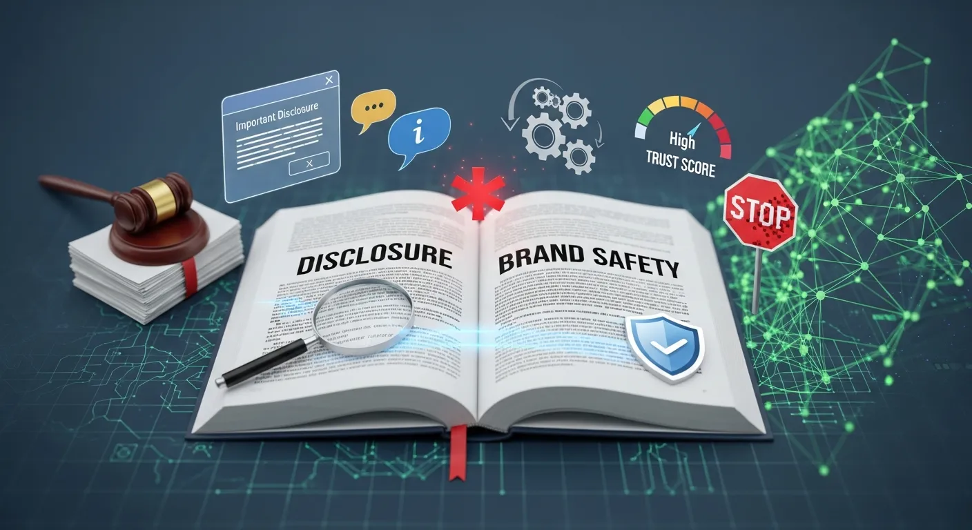 Legal, Disclosure, and Brand Safety Considerations
