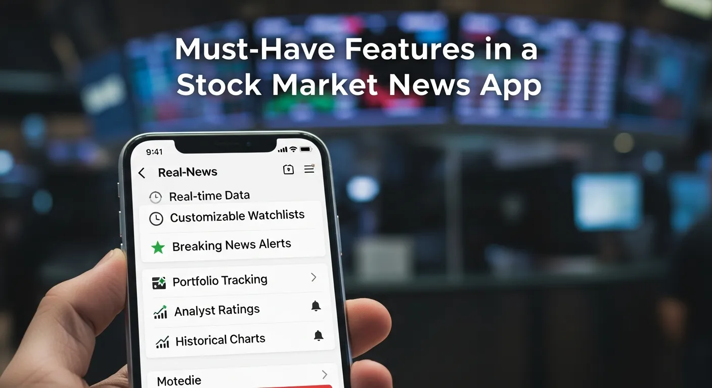 Must-Have Features in a Stock Market News App