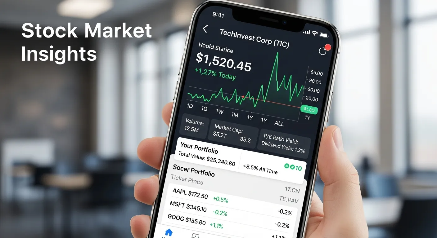 Stock Market App on iPhone – Features, Performance, and User Experience