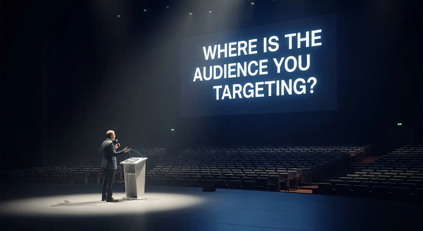 Where is the audience you are targeting