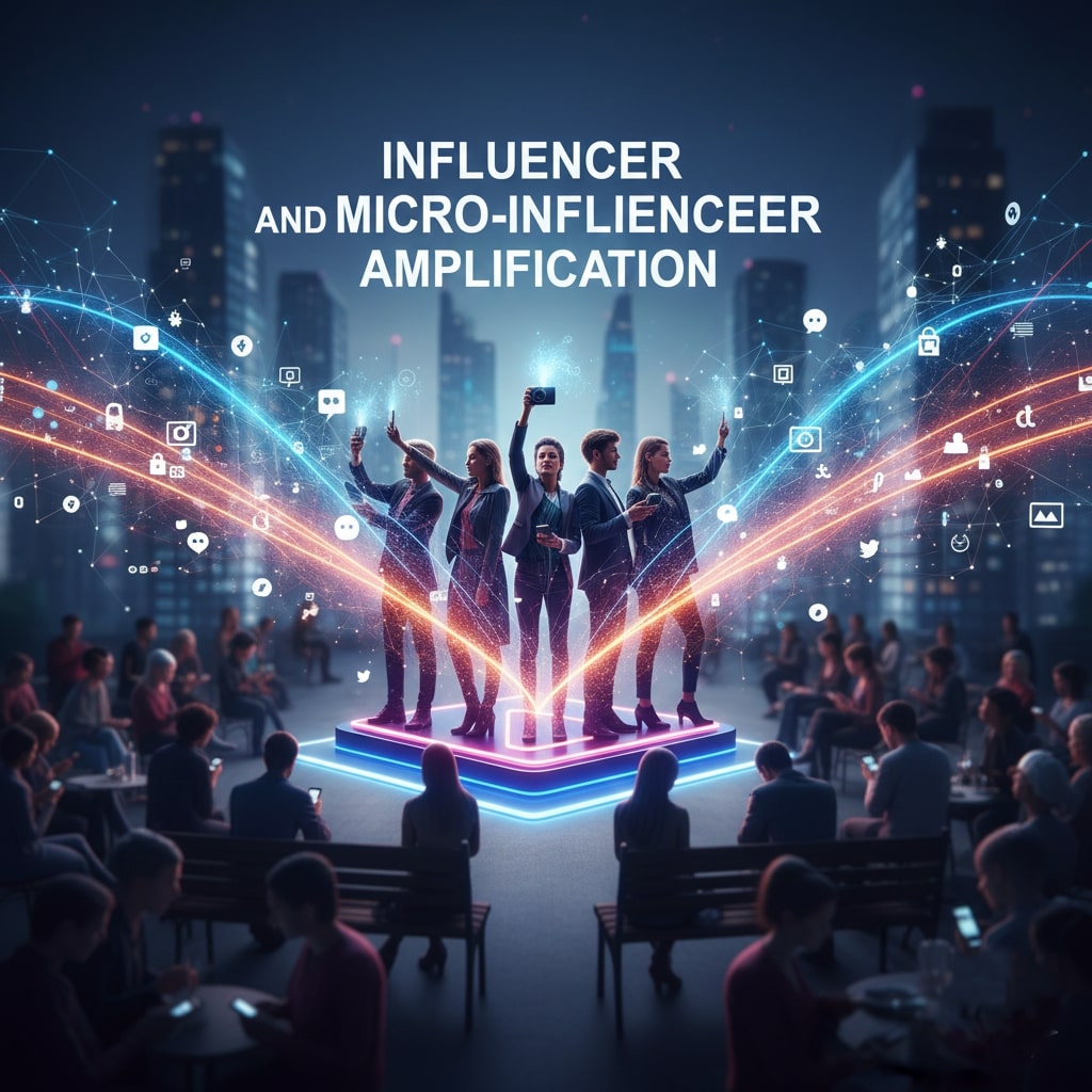 Influencer and Micro-Influencer Amplification